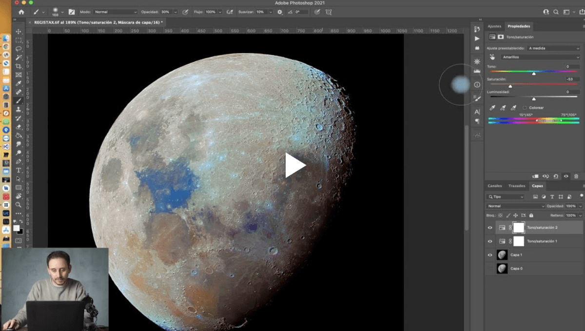 ¿Alguna vez te has preguntado cómo sería ver la luna con sus verdaderos colores?